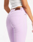 Фото #3 товара Noisy May cotton blend skinny jeans in purple - PURPLE