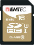 Фото #1 товара EMTEC SDHC 16GB Class10 Gold + - 16 GB - SDHC - Class 10 - 85 MB/s - 21 MB/s - Black - Brown