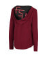 Фото #3 товара Women's Garnet Florida State Seminoles Catalina Hoodie Long Sleeve T-Shirt