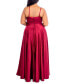 Фото #2 товара Платье без рукавов B Darlin для полных женщин