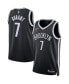 ფოტო #1 პროდუქტის Men's and Women's Kevin Durant Black Brooklyn Nets Swingman Jersey - Icon Edition