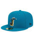 Фото #1 товара Men's Teal Jacksonville Jaguars City Originals 59FIFTY Fitted Hat