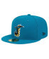 Men's Teal Jacksonville Jaguars City Originals 59FIFTY Fitted Hat Голубой, 7 7/8 - фото #1