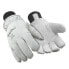 Men's Warm Fiberfill Insulated Tricot Lined Leather Work Gloves