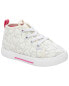 Фото #1 товара Toddler Heart Print Recycled High-Top Sneakers 4