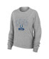 Women's Heather Gray Indianapolis Colts Knit Long Sleeve Tri-Blend T-shirt and Pants Sleep Set