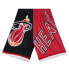 MITCHELL & NESS NBA BIG FACE FASHION SHORTS 5.0 MIAMI HEAT