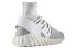 adidas originals Tubular originals Tubular 袜套 针织 运动 高帮 跑步鞋 男女同款 灰白 / Кроссовки Adidas originals Tubular BY3553