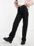 Фото #1 товара Dr Denim Echo co-ord sky high wide leg jeans in black cord