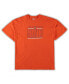 Men's Orange and Black San Francisco Giants Big and Tall T-shirt and Shorts Sleep Set