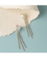 ფოტო #2 პროდუქტის Women's Gold Snowball Drop Earrings