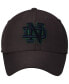 ფოტო #3 პროდუქტის Men's Charcoal Notre Dame Fighting Irish Staple Adjustable Hat