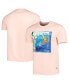 ფოტო #1 პროდუქტის Men's and Women's Pink The Simpsons Surfboarding T-shirt