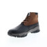 Фото #7 товара Florsheim Xplor Duck Boot 14344-009-M Mens Black Brown Leather Hiking Boots