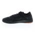 DC Metric ADYS100626-KKG Mens Black Leather Skate Inspired Sneakers Shoes