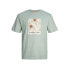 Фото #1 товара JACK & JONES Marbella Aop Branding short sleeve T-shirt