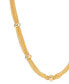 Фото #2 товара 2028 gold-Tone Station Dainty and Delicate Chain Necklace