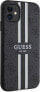 Guess Etui Guess GUHMN61P4RPSK Apple iPhone 11/XR czarny/black hardcase 4G Printed Stripes MagSafe