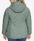 ფოტო #2 პროდუქტის Plus Size Hooded Packable Puffer Coat, Created for Macy's