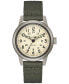 ფოტო #1 პროდუქტის Women's Automatic Hack Green Nylon Strap Watch 38mm