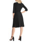 Фото #2 товара Платье KIYONNA Essential Wrap с 3/4 рукавами