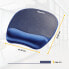 Фото #4 товара Fellowes Memory Foam Mouse Pad/Wrist Rest Sapphire - Blue - Monochromatic - Memory foam - Wrist rest
