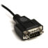 StarTech.com 2 Port FTDI USB to Serial RS232 Adapter Cable with COM Retention - Black - 2.1 m - USB 2.0 A - 2 x DB-9 - Male - Male