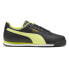 Фото #1 товара Puma Roma Basic Plus Lace Up Mens Black Sneakers Casual Shoes 36957153