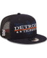 Фото #2 товара Men's Navy, Black Detroit Tigers Patriot Trucker 9FIFTY Snapback Hat