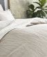 CLOSEOUT! Lawrence Beige Full/Queen Duvet Cover Set