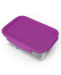 Фото #8 товара Small Divided Glass Food Storage Container