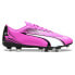 Фото #1 товара Puma Ultra Play Firm GroundArtificial Ground Soccer Cleats Mens Pink Sneakers At