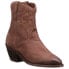 Lucchese Avie Studded Pointed Toe Cowboy Booties Womens Brown Casual Boots M6041