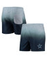 ფოტო #1 პროდუქტის Men's Gray and Navy Dallas Cowboys Dip-Dye Swim Shorts