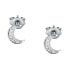 Фото #2 товара Matching silver earrings Moonshine Silver LPS01AWV21