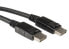 Фото #3 товара ROLINE DisplayPort Cable - DP M - DP M 2 m - 2 m - DisplayPort - DisplayPort - Male - Male - Black