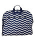 ფოტო #1 პროდუქტის Chevron 40-inch Hanging Garment Bag