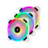 Фото #1 товара CORSAIR Lfter LL120 Pro LED RGB 120mm Wei (3er Pack) - (CO-9050092-WW)