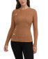 Фото #1 товара Women's Long Sleeve Top with Snap Buttons
