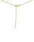 Фото #3 товара Macy's citrine (1-5/8 ct. t.w.) & Diamond (3/8 ct. t.w.) Double Halo 18" Pendant Necklace in 14k Gold