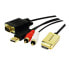Фото #2 товара LogiLink CV0052A - 2 m - HDMI - VGA (D-Sub) + RCA - Male - Male - Gold