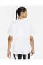 W Nsw Aır Ss Top Bf Kadın Beyaz T-shirt Dd5431-100