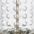 Настольная лампа Белый Позолоченный Хлопок Металл Стеклянный Латунь Железо 40 W 220 V 240 V 220-240 V 23 x 23 x 51 cm