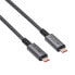 Фото #2 товара Akyga AK-USB-45 - 1 m - USB C - USB C - USB4 Gen 3x2 - Black