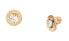 Decent gold-plated earrings with zircons Fashion LJ2215