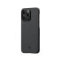 Фото #3 товара Чехол iPitaka MagEz Case 3 1500D для iPhone 14 Pro Max Черный/Серый Twill