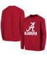 ფოტო #2 პროდუქტის Big Boys Crimson Alabama Crimson Tide Lockup Long Sleeve T-shirt