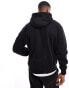 Pull&Bear hoodie in black