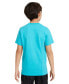 ფოტო #2 პროდუქტის Big Boys Sportswear Crewneck Cotton Stars Graphic T-Shirt