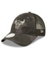 ფოტო #2 პროდუქტის Women's Charcoal Chicago Bulls Camo Glam 9FORTY Trucker Snapback Hat